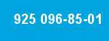 925 096-85-01
